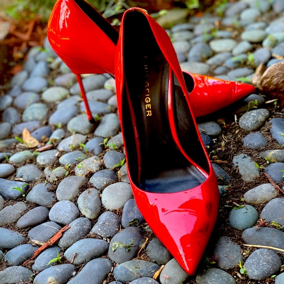 Kurt Geiger Shoes - Kurt Geiger London Britton Stilettos Red Patent